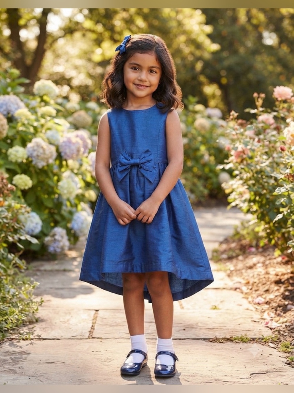 Blue Party Dress